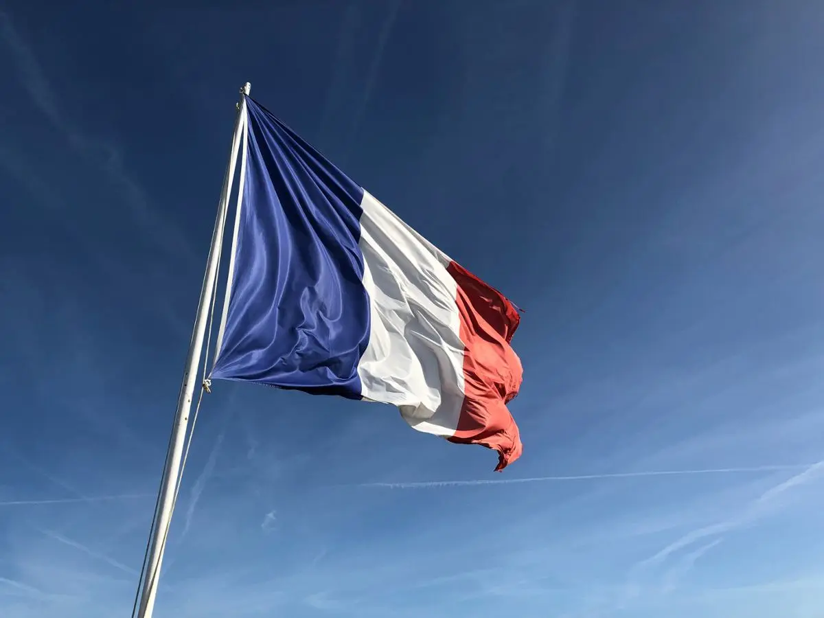 French flag.